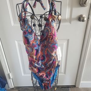 LUCKY BRAND  one piece swim suit